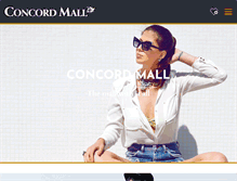 Tablet Screenshot of concordmall.com